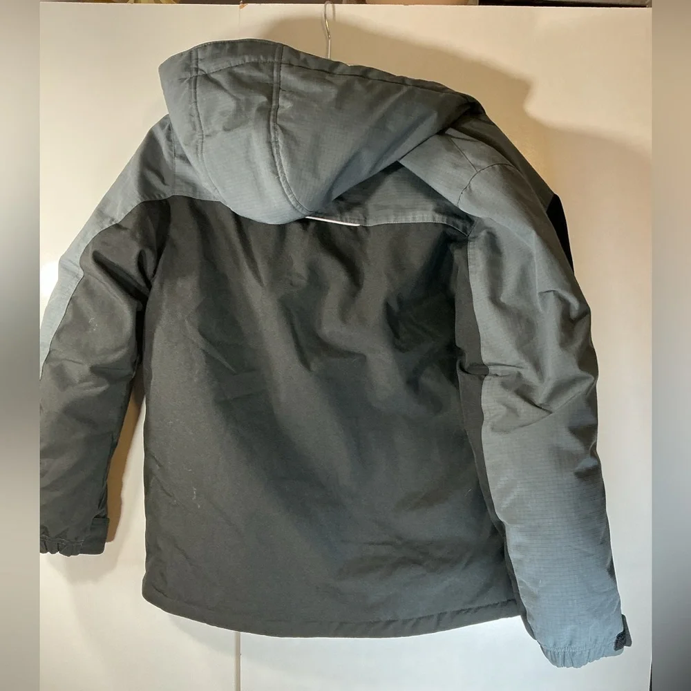 Gerry Weber Kids Gray and Black Puffer Jacket A0493
